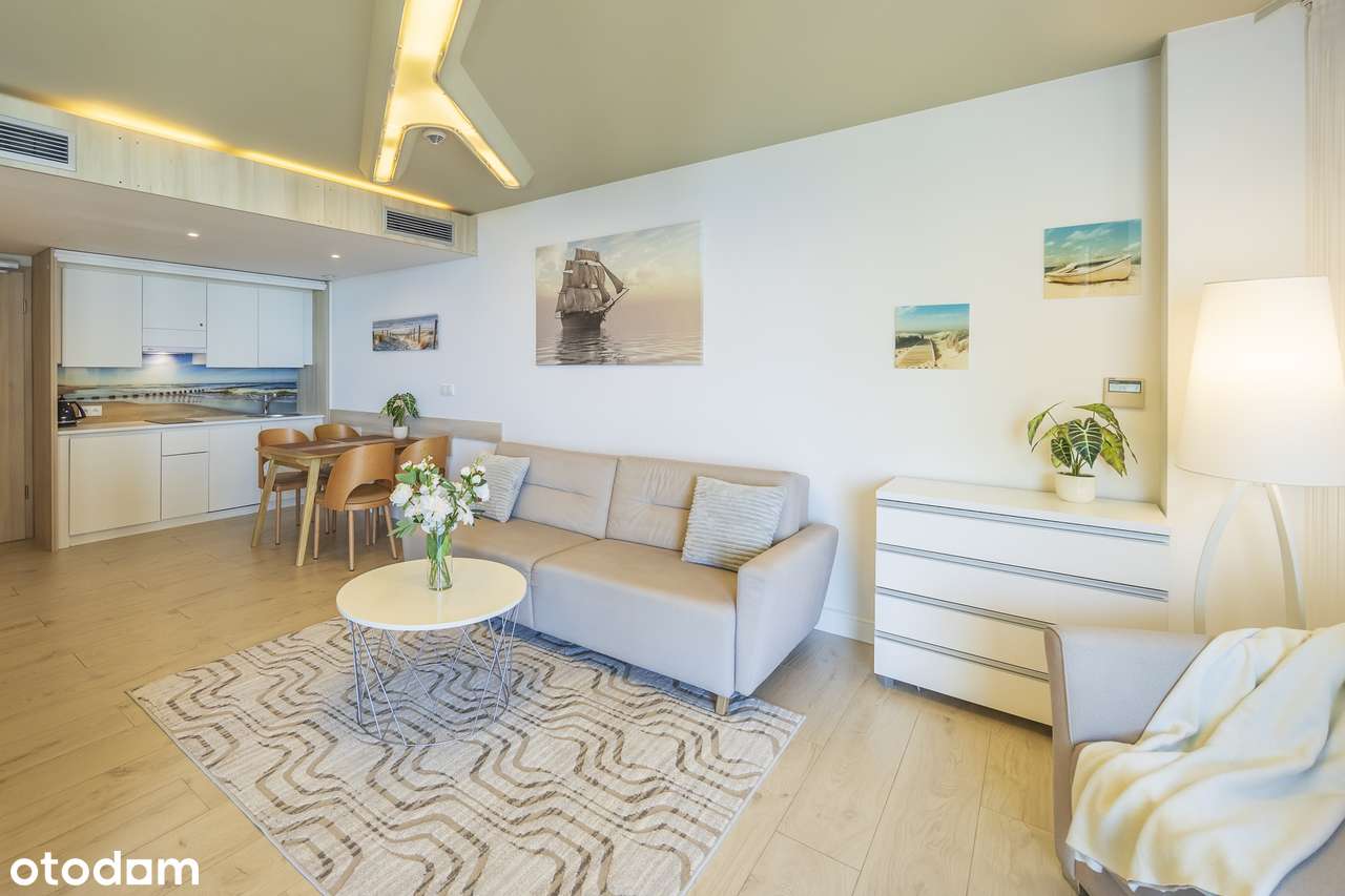 Apartament w Marine Hotel | Widok na morze | Garaż | Brak prowizji-3