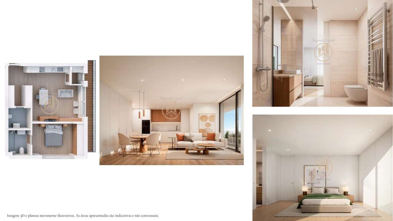 Apartamento T1 | Novo | Espargo - Grande imagem: 2/23