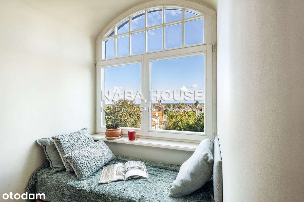 Sopocki Apartament z widokiem na morze i balkonem-8
