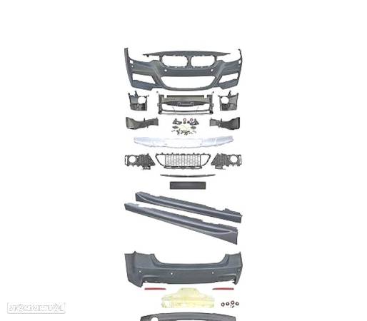 KIT CARROÇARIA -CHOQUES PARA BMW F30 PACK M PERFORMANCE 11-15 - 4