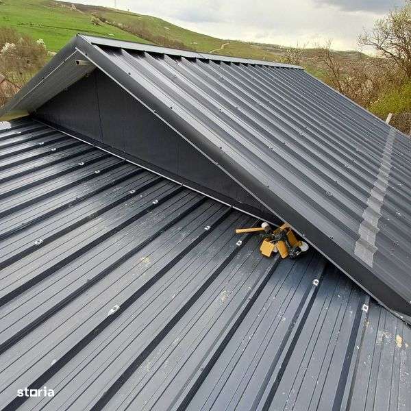 Vand teren intravilan + casa la 14.5km de Aeroport Cluj - Imagine principală: 5/8