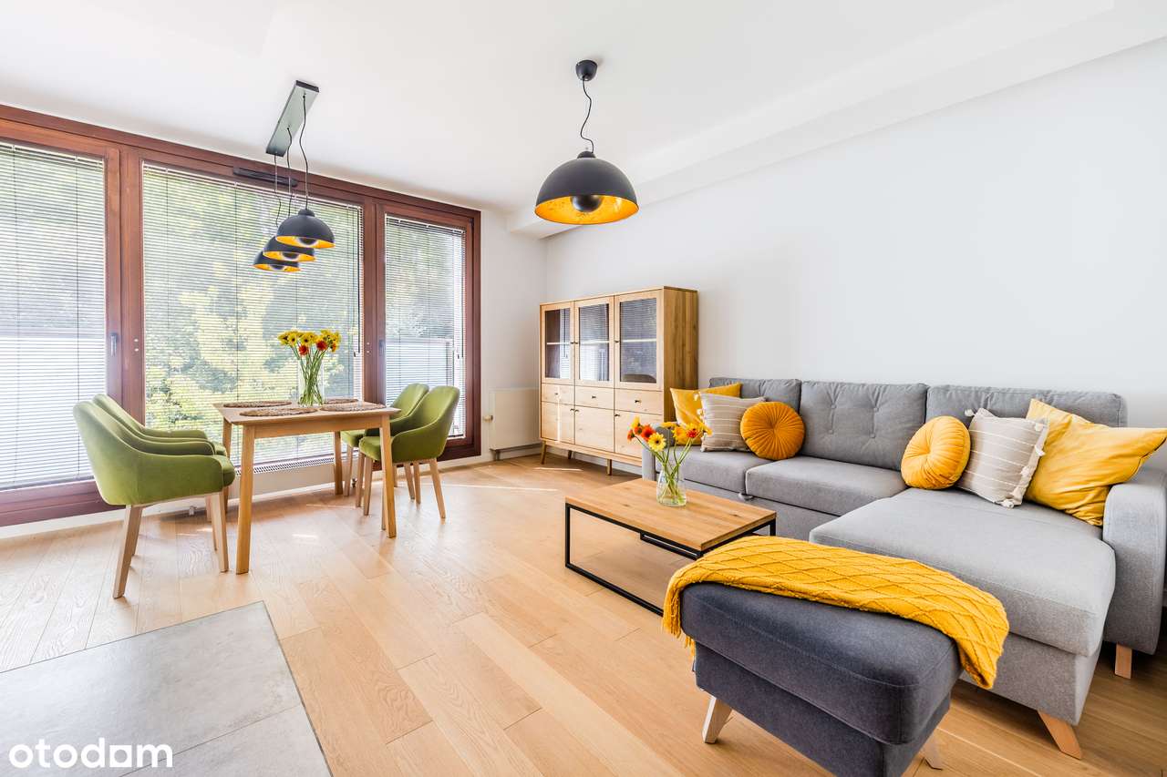 Nowy, funkcjonalny 2 pok. apartament, z widokiem na Las Bielański-1