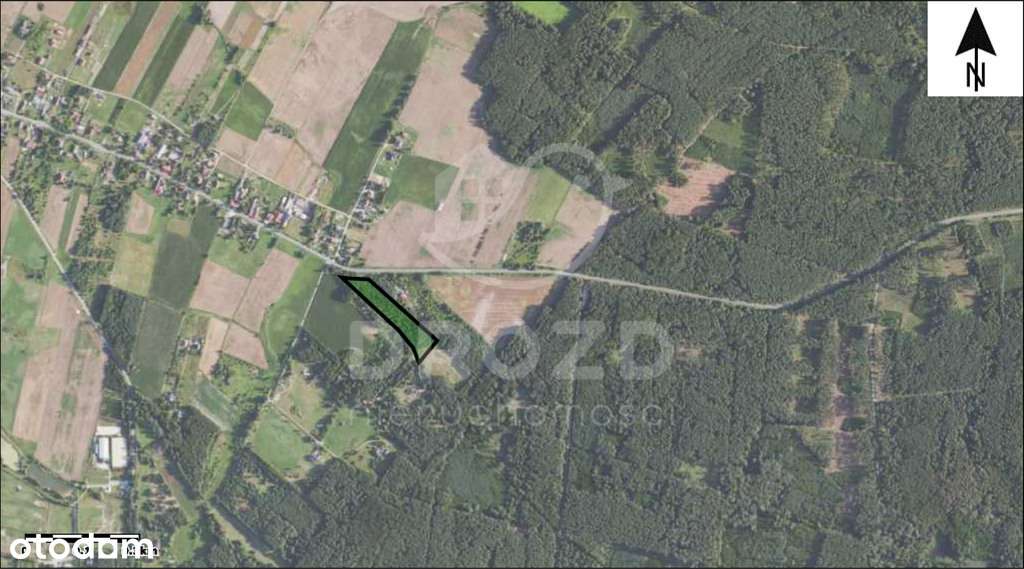Działka zagrodowa RM/ 1, 33 ha/media/MPZP/bez prow-10