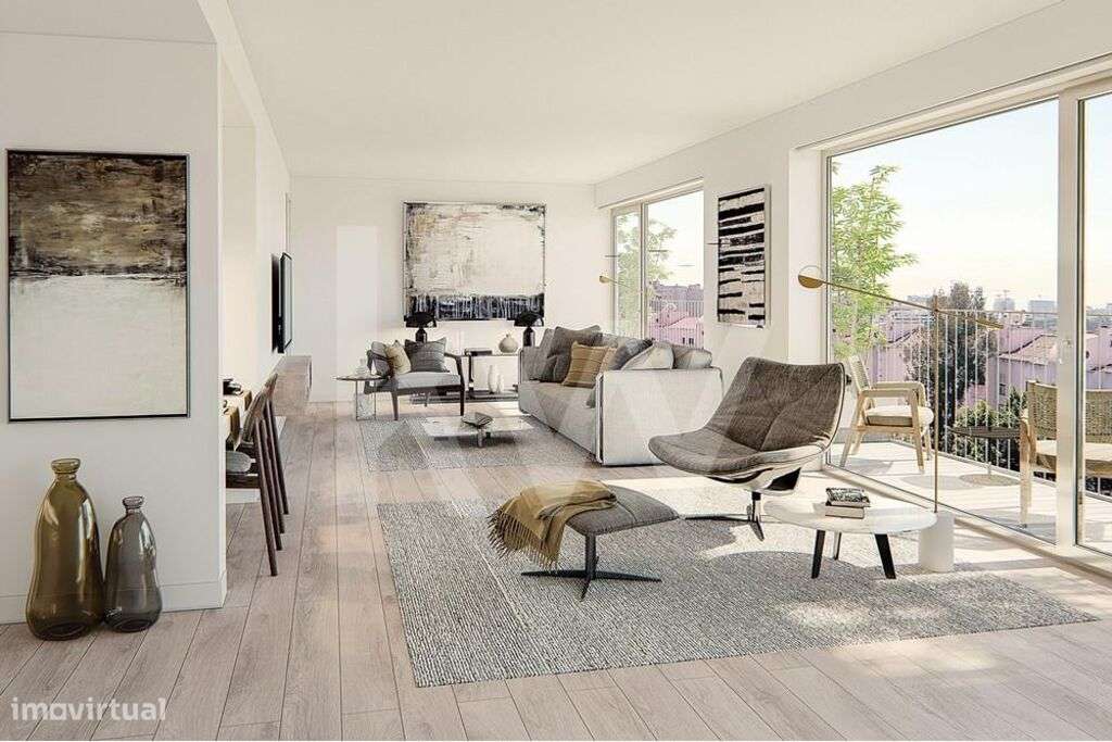 Excelente apartamento T3 Duplex inserido no Condomínio O'LIVING - Grande imagem: 4/14