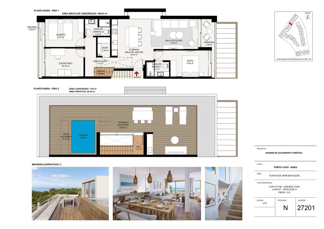 Apartamento T2+1 (Propriedade Fracionada), Porto Covo-25