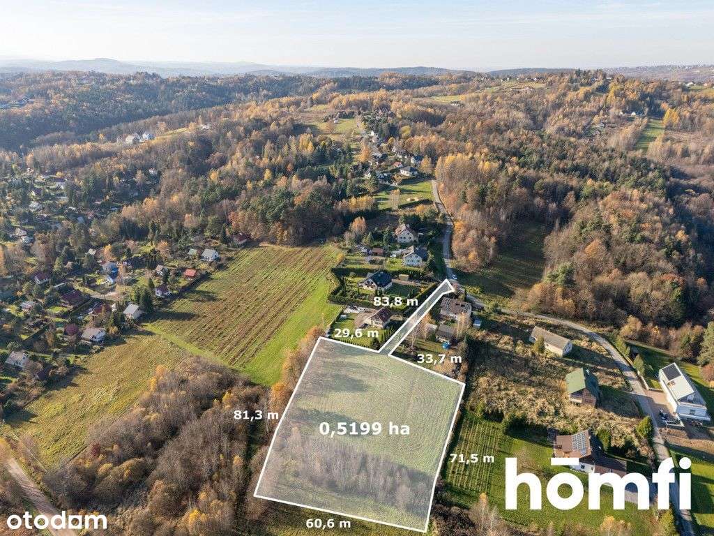 Budowlane 52 ary - spokojna i zielona okolica-1