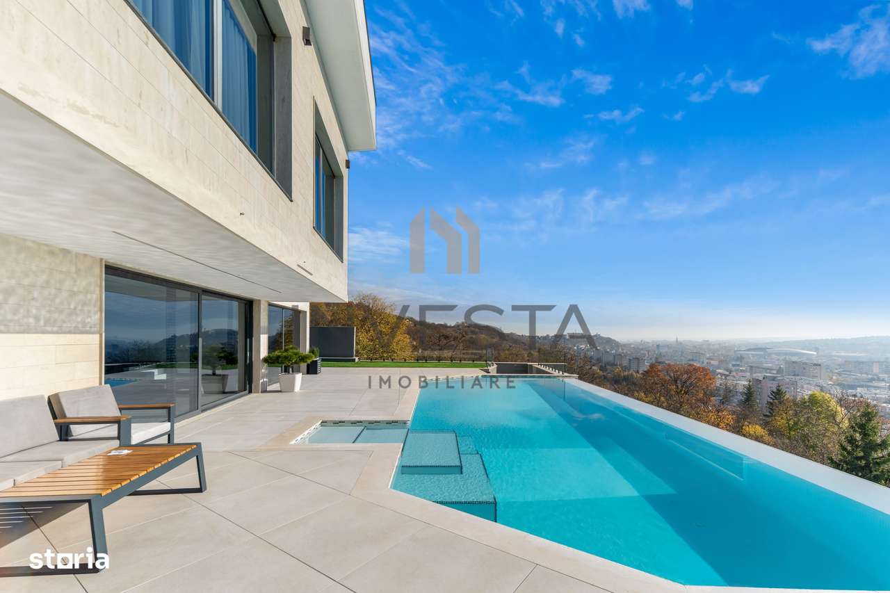 Vila unica cu panorama superba asupra Clujului, cartier Grigorescu! - Imagine principală: 4/20