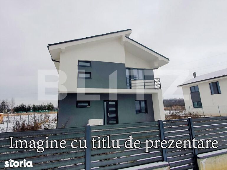 Casa moderna P+E cu 10 ari de teren, Viisoara