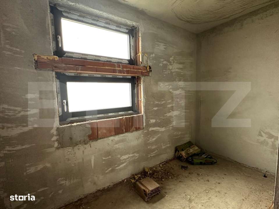 Casa noua la rosu, tencuita interior, cu teren generos si garaj dublu! - Imagine principală: 5/8