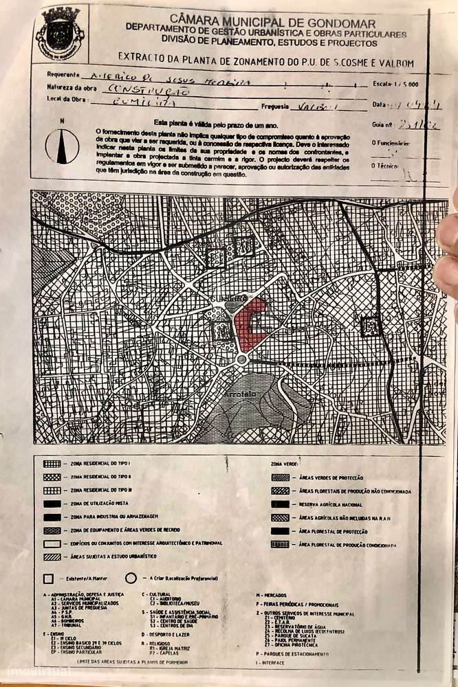 Vende-se Terreno em Valbom (Gondomar)-7