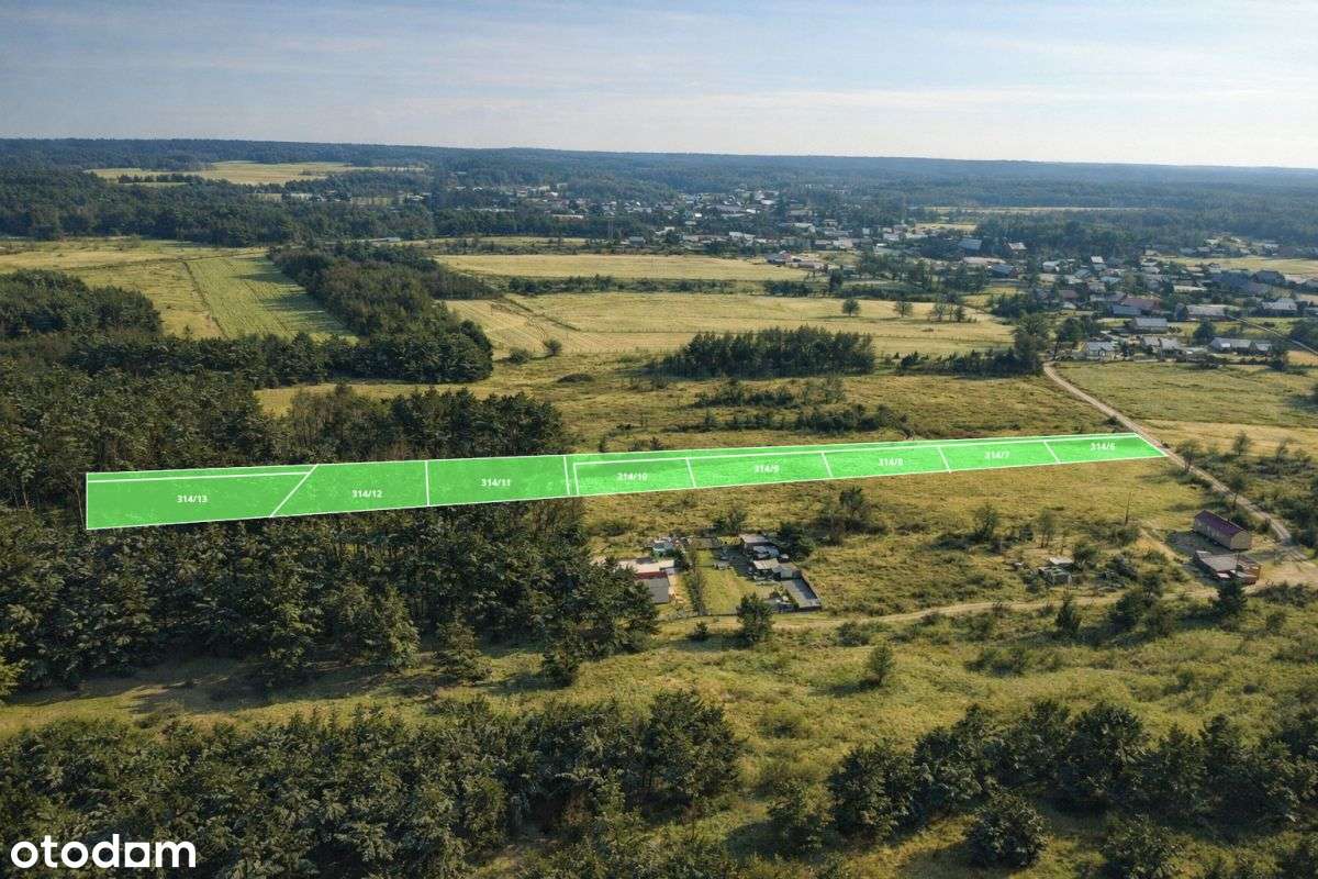 Działki budowlane w otulinie lasu-5