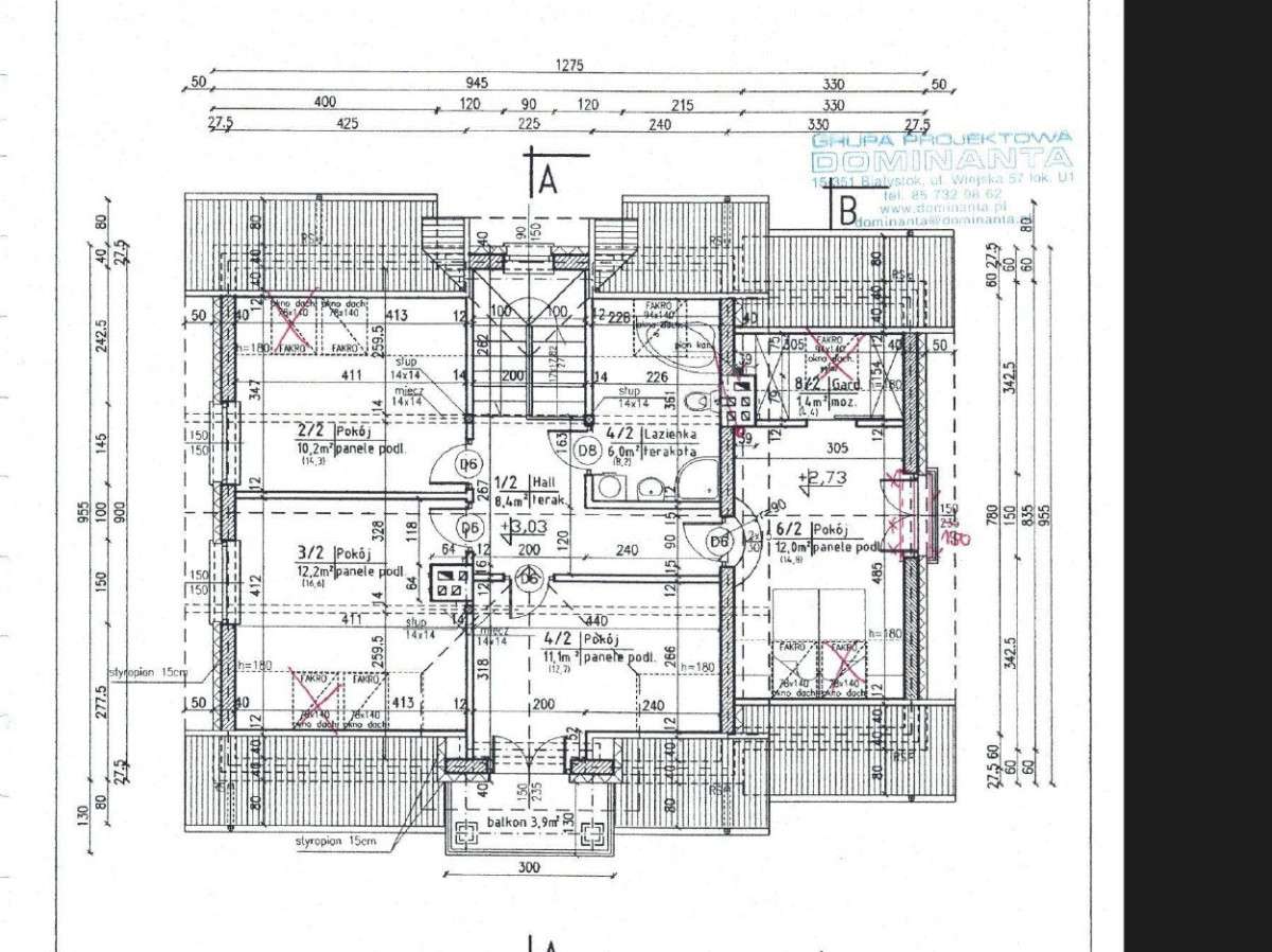 Dom nwolnostojący | 4 sypialnie  | garaż-8