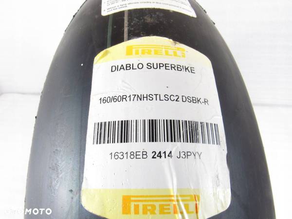 Opona tył Pirelli 160/60 ZR17 Diablo Superbike - 8