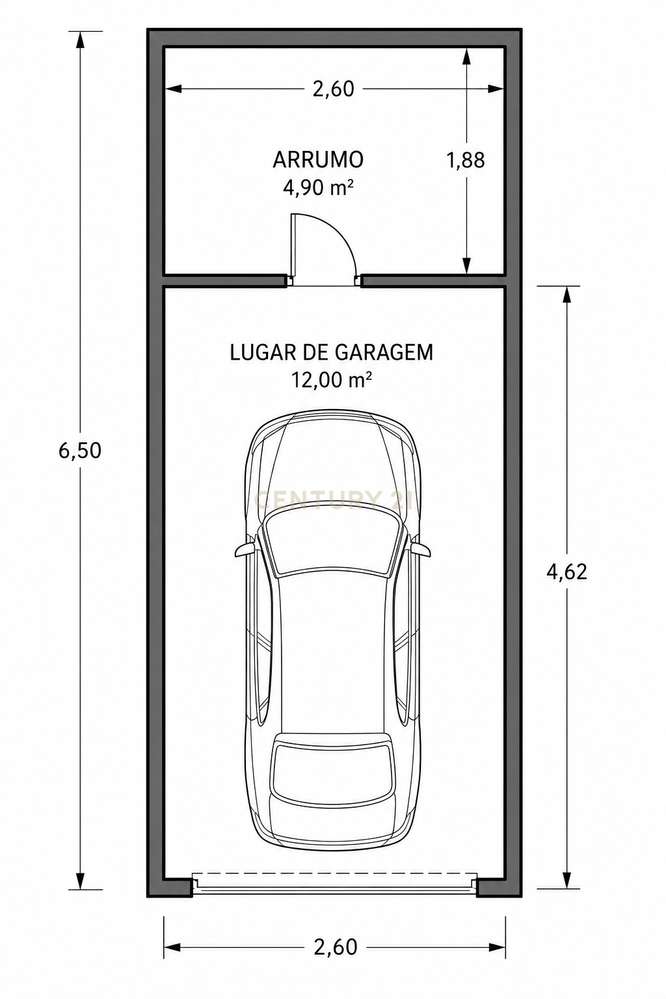 7 LUGARES DE GARAGEM | 7 ARRUMOS | 135,9 M² | BESSA | PORTO-20