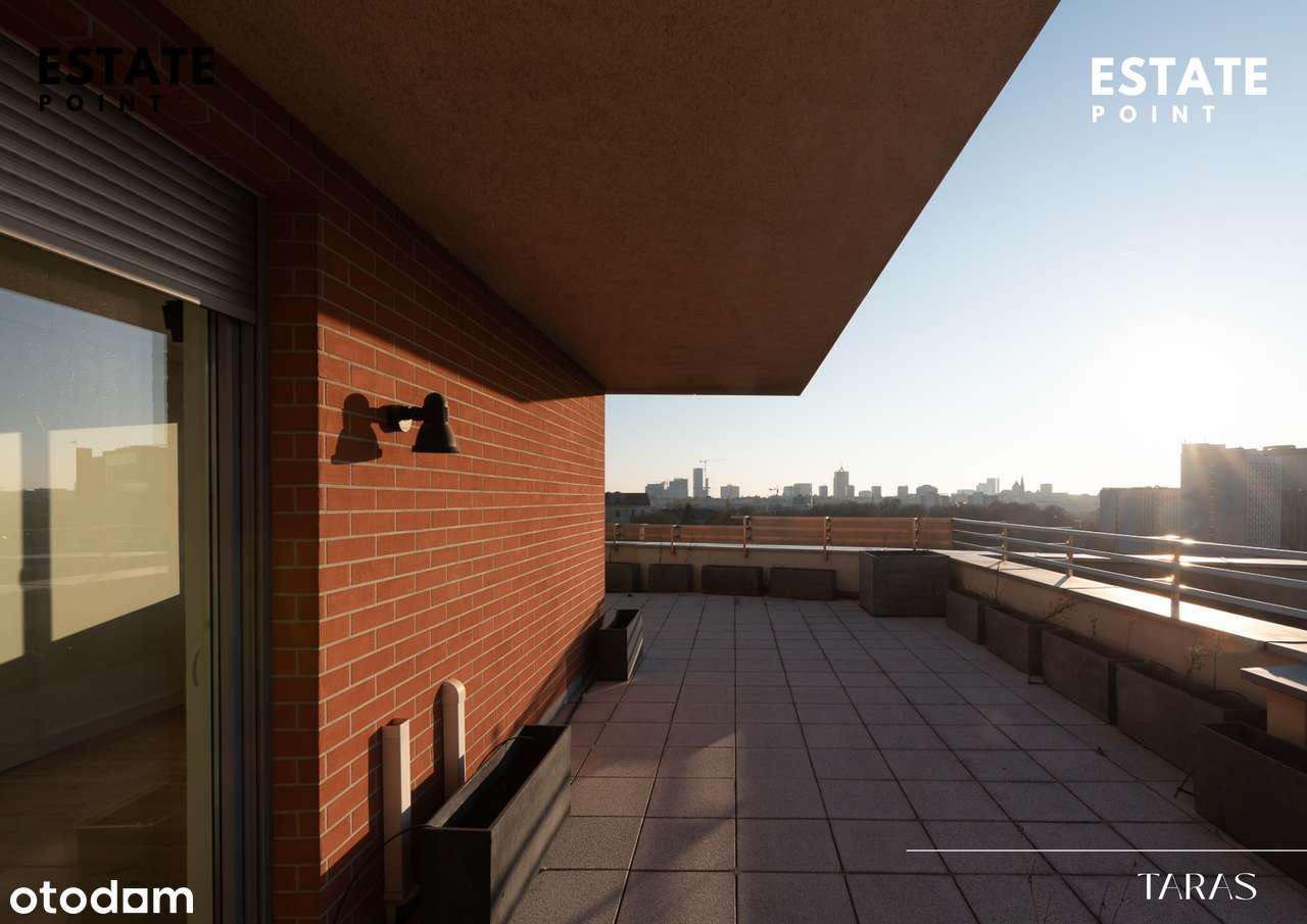Apartament z ogromnym tarasem i widokiem na Cytadelę-14