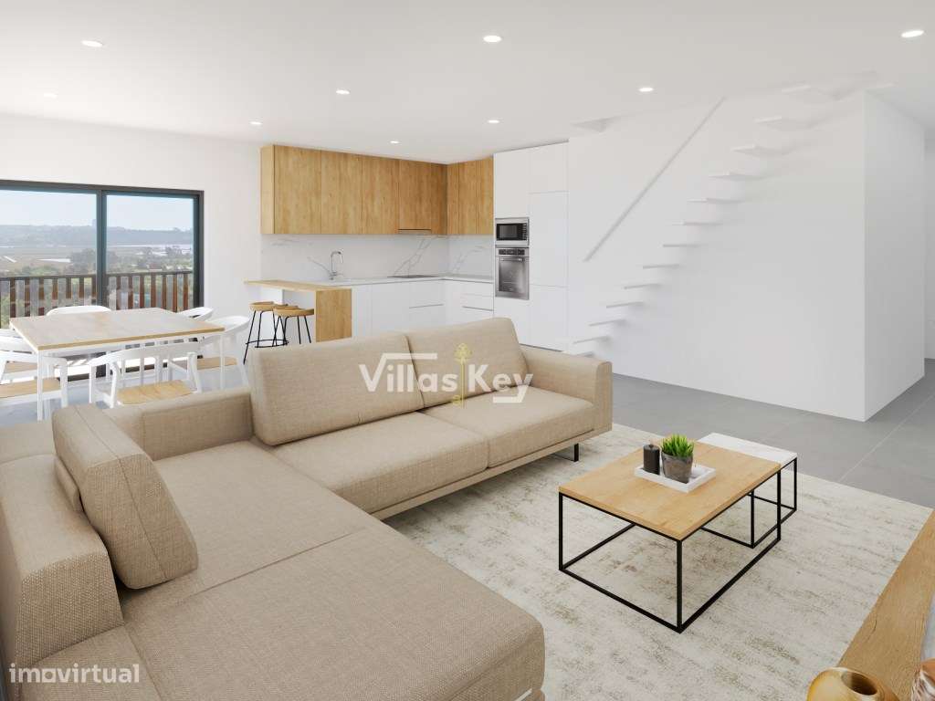 Apartamento T3, com vista mar e Ria do Alvor, piscina e estacioname... - Grande imagem: 3/23