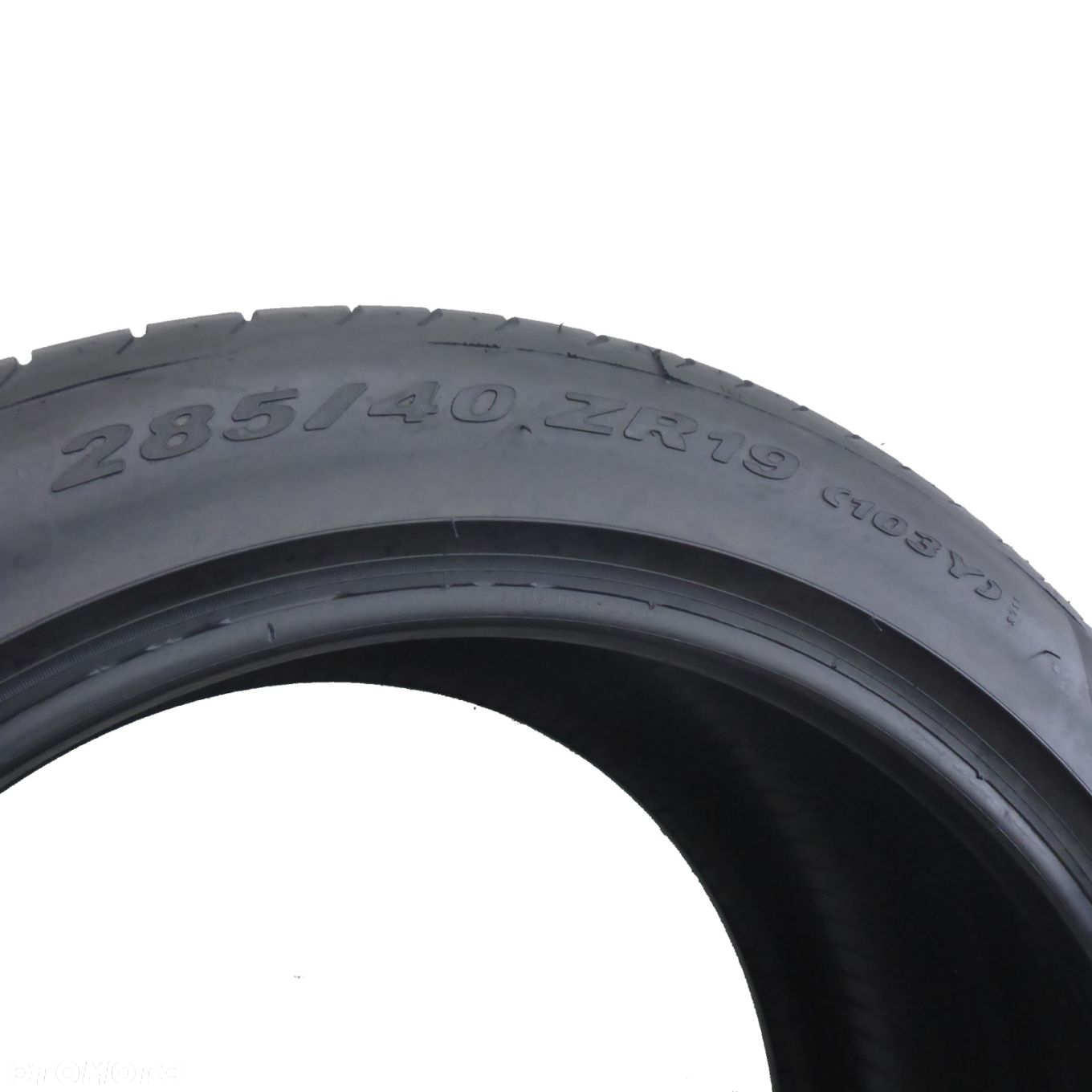 2 x PIRELLI 285/40 ZR19 103Y P Zero Lato 6.8mm 2009 - 6