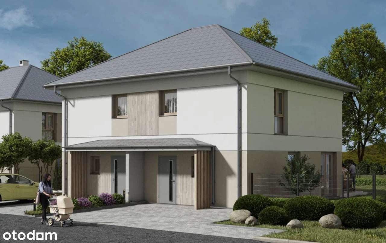 Energooszczędny Dom w Dołujach 85m2 0% prowizji!-0