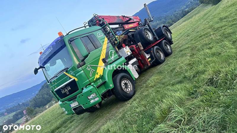 MAN TGS 33.480 KOMPLET DO DREWNA - 12