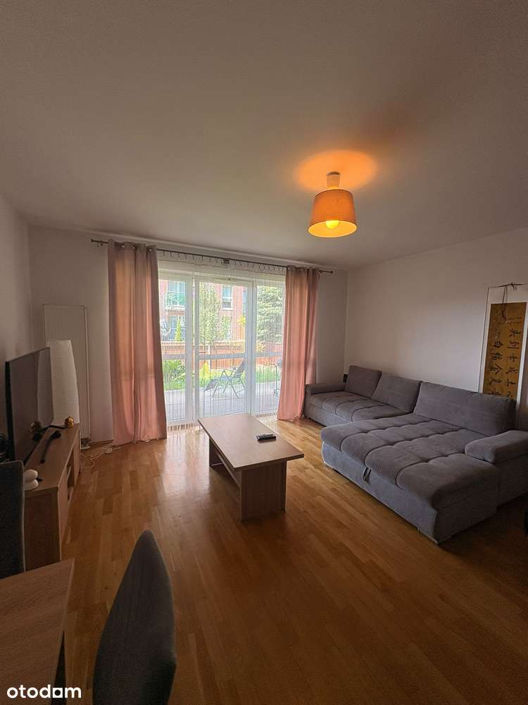 Na wynajem mieszkanie 2-pokojowe z dużym ogródkiem