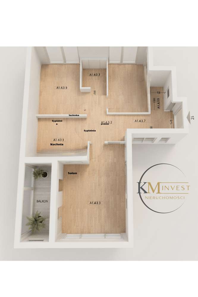 Nowoczesny apartament z widokiem na miasto i 2 msc. w hali garażowej-6