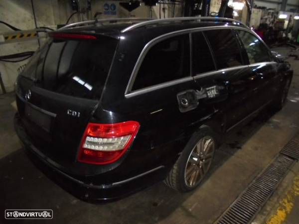 Carro MOT:  651911 MERCEDES W204 S204 2010 C220cdi 170CV 5P PRETO DIESEL - 1