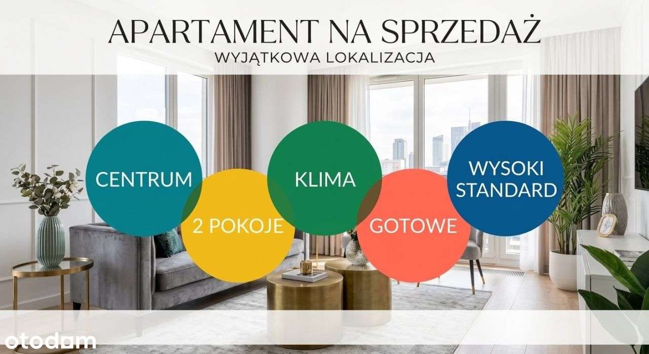 Centrum, Widok na Lublin, Nowe 2-pok Hit !!!