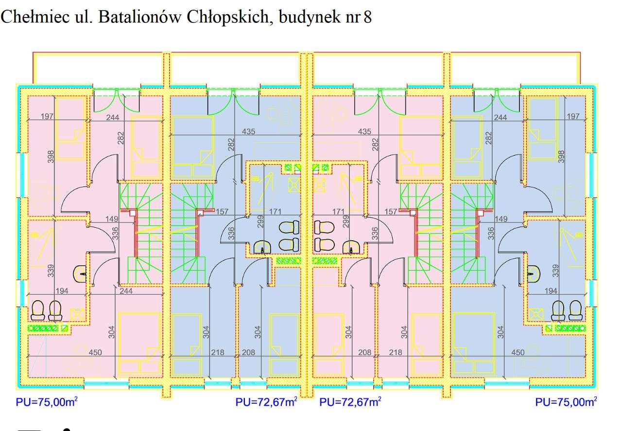 *Nowe mieszkanie bez-czynszowe 74m2 Budynek 8*-5