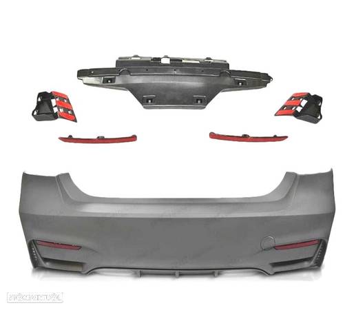 PARA-CHOQUE TRASEIRO PARA BMW F30 12-18 LOOK M3 - 3