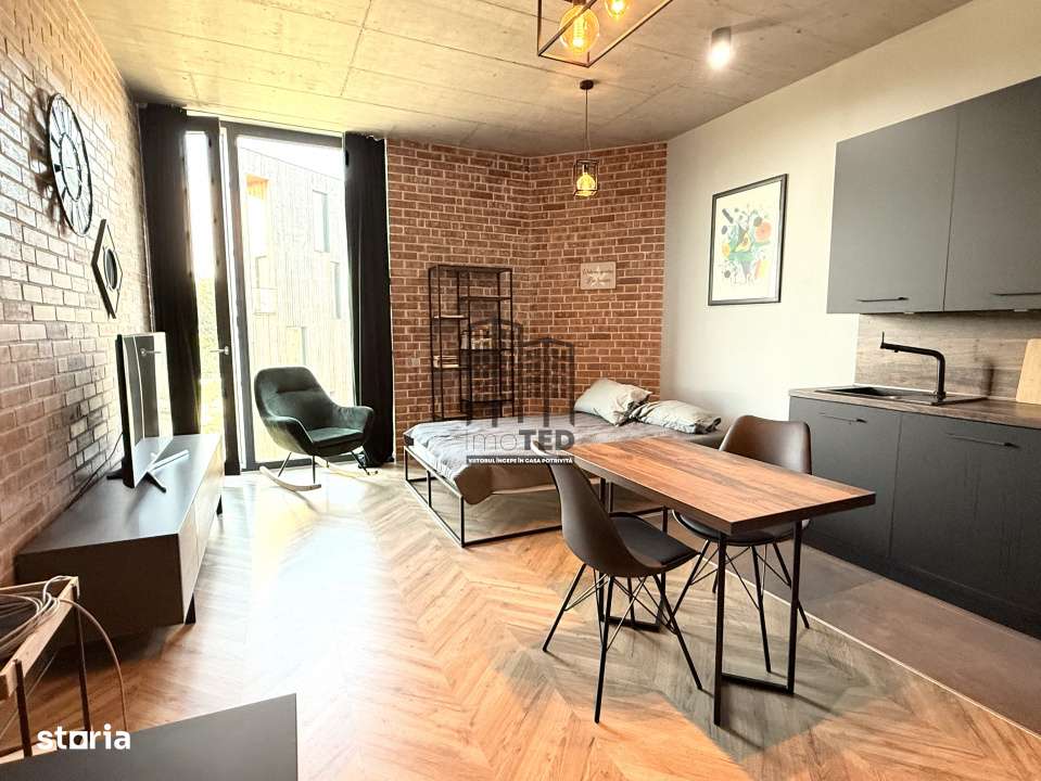 Studio modern in Loft Green Apartments Mogosoaia – comision 0% - Imagine principală: 4/16