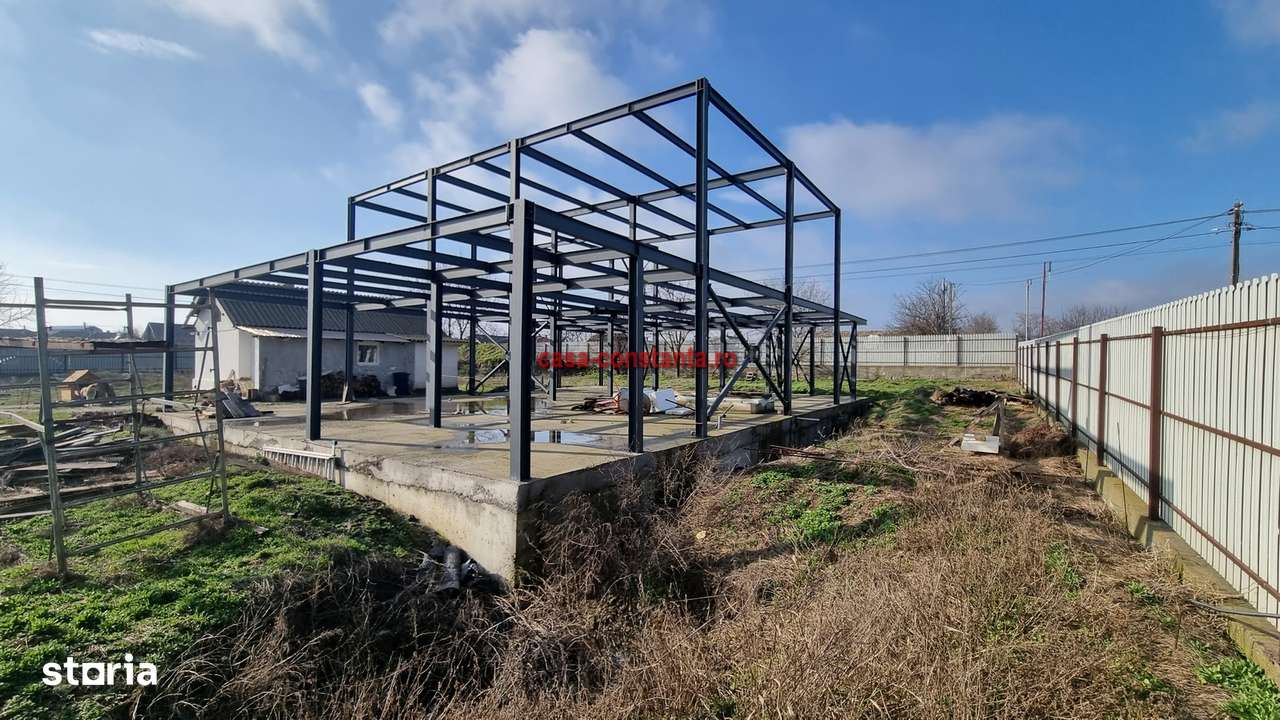 Casă P+1 pe structură metalica  – teren 2.660 mp  - toate utilitatile-13