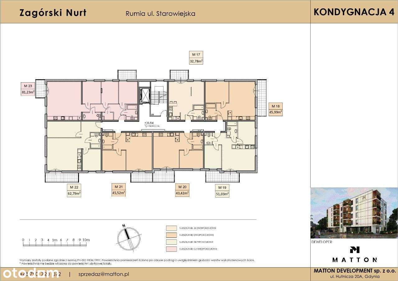 3-pokojowe mieszkanie z balkonem - Pełny obrazek: 4/14