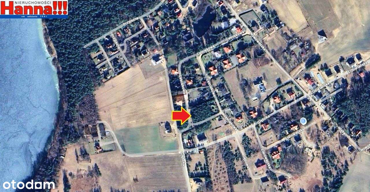 Borkowo. Plan miejscowy. Budowlana. Jezioro/Las.-4