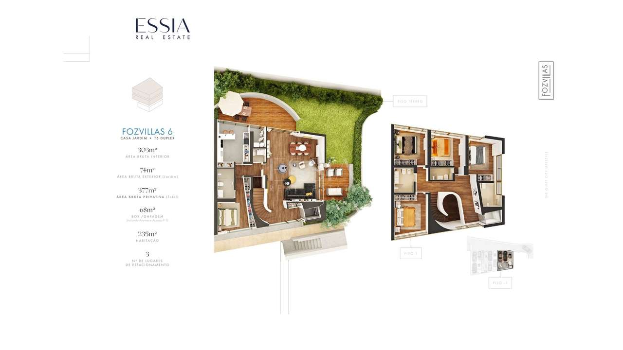 Apartamento T5 Duplex com Jardim no Foz Villas, na Foz do Douro-13