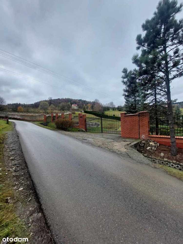 Działka budowlana Poręba, gmina Myślenice ! - Pełny obrazek: 1/8