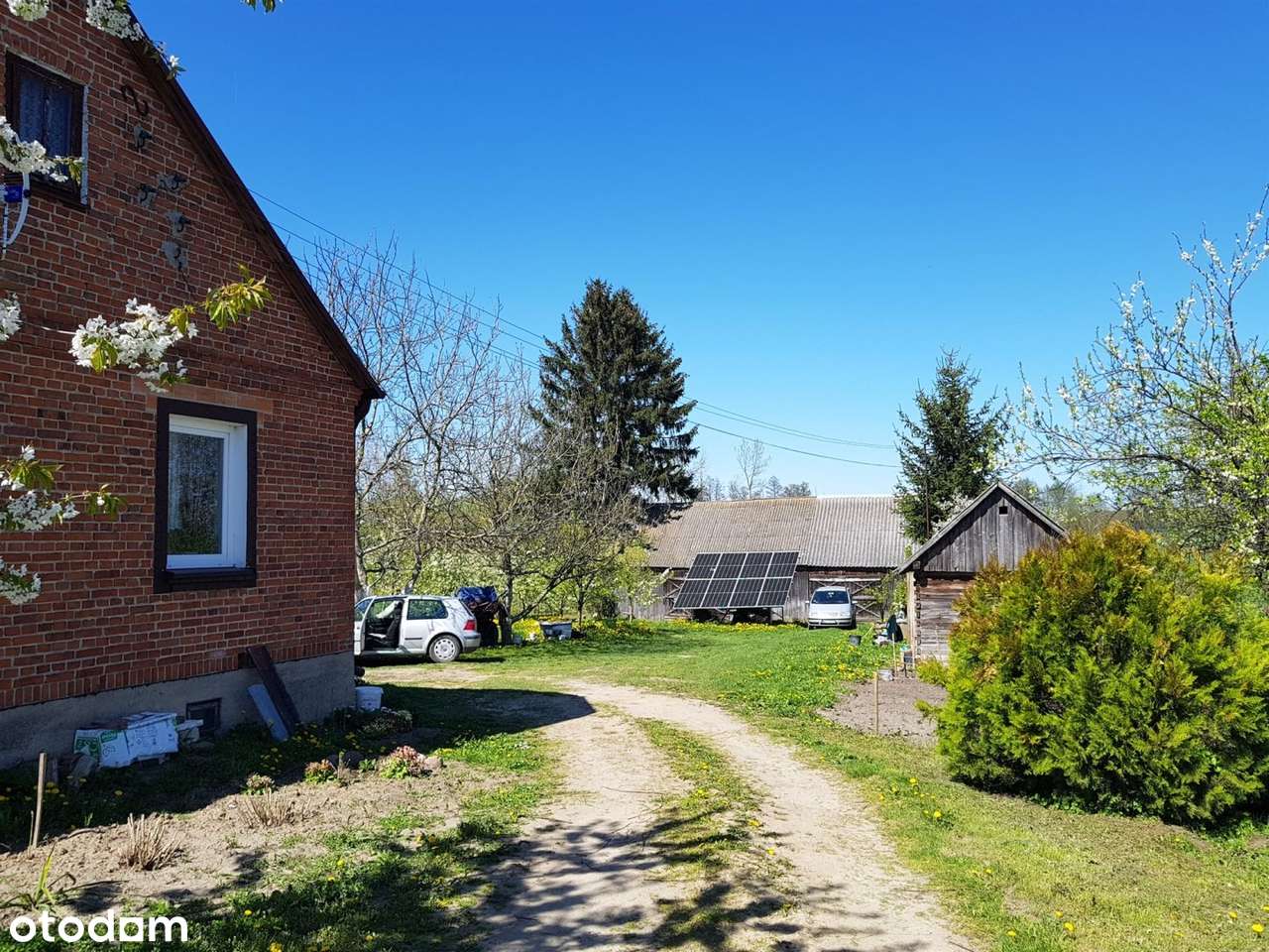 Okazja! DOM Siedlisko Budynki Gosp SAD Staw ok 1h-6