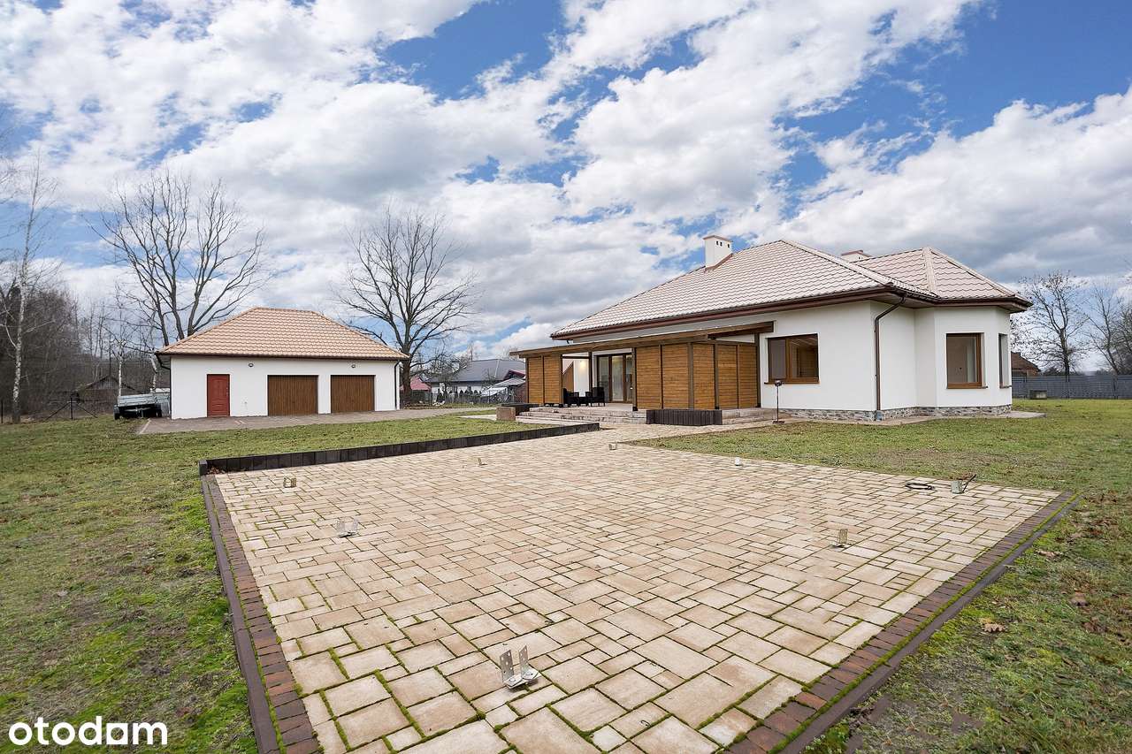 Dom parterowy|127m²|dz.46a|taras46 m²|2garaże|rekuperacja|klimatyzacja-14