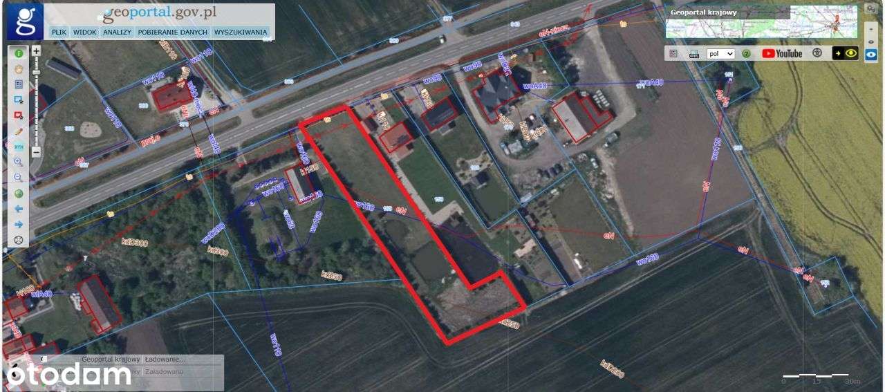 Działka budowlana w Jelonkach - Pełny obrazek: 3/3