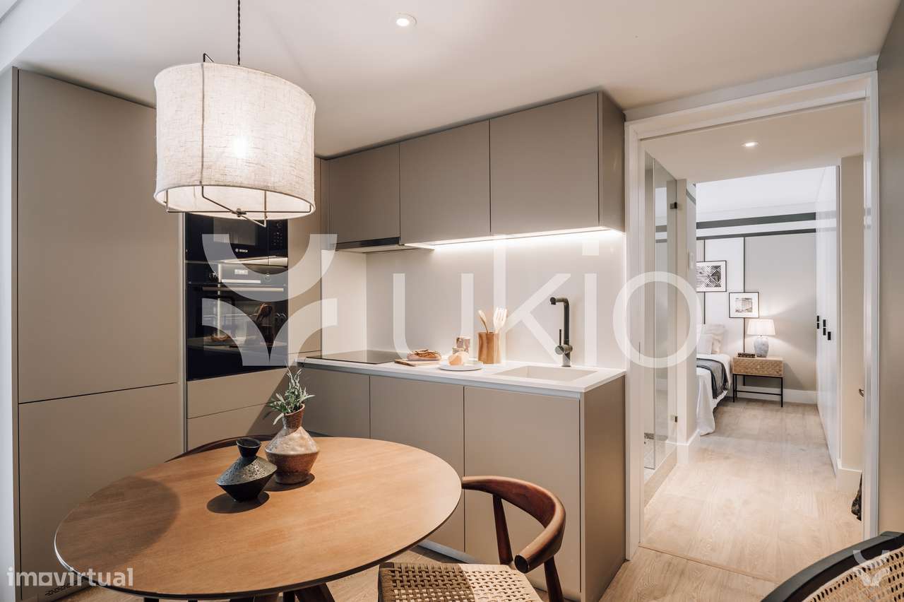 Apartamento T1 com pátio em Campo de Santana - Santa Marta - Grande imagem: 2/22