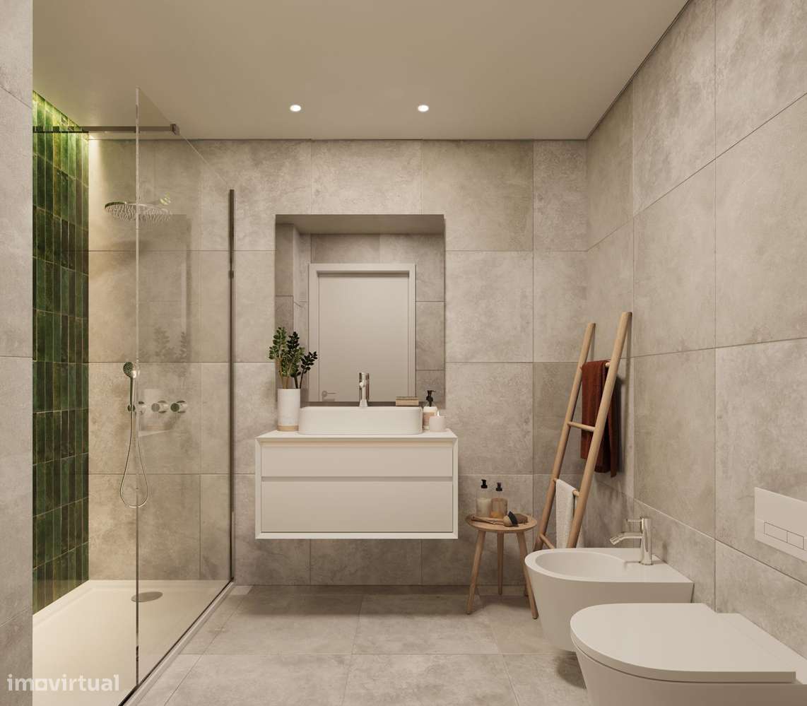 Apartamento T2 Novo Mafamude à Câmara de Gaia e METRO-15