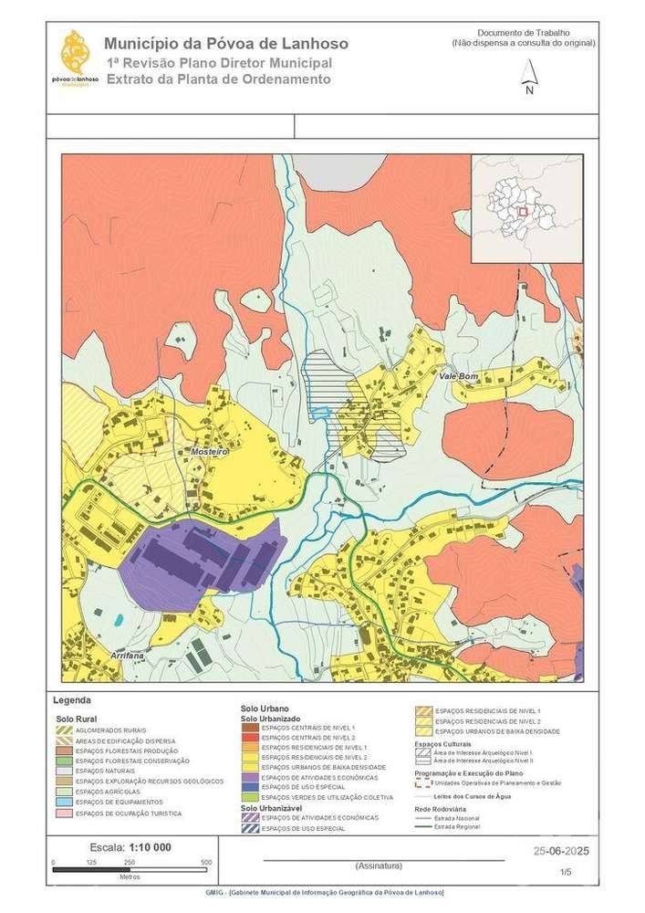 Terreno Agrícola em Fonte Arcada E Oliveira de 1100,00 m2 - Grande imagem: 4/4