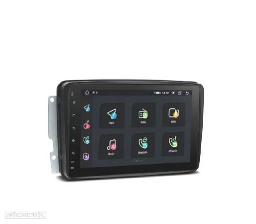 AUTO RÁDIO GPS ANDROID 12 PARA MERCEDES W168 C W203 CLK W209 G W463 VITO VIANO W639 - 6