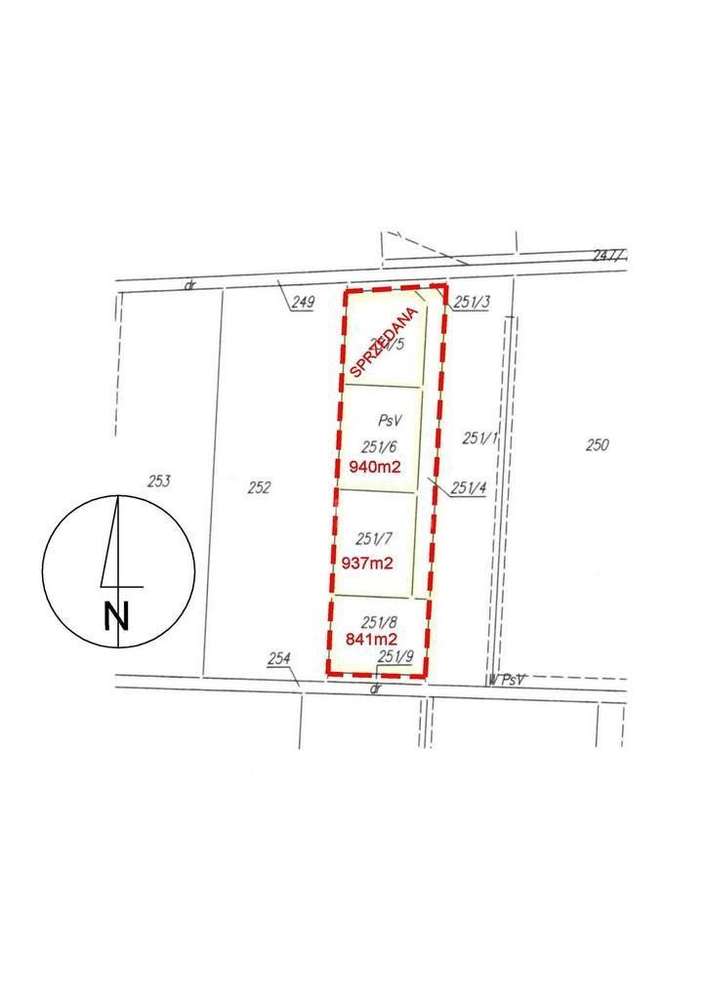 Jurowce, pięknie położona działka budowlana 937 m2 - Pełny obrazek: 5/9