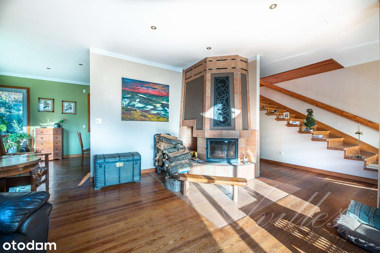 Malownicza działka, przestronny dom, tuż przy Puszczy Kampinoskiej.-7