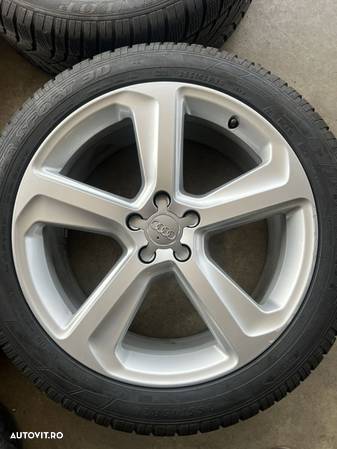 vând set jante originale Audi Q5 pe 20” cu anvelope iarnă second - 3