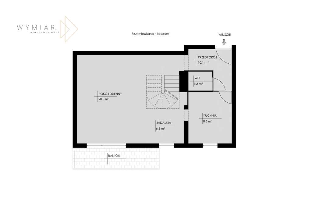 Mieszkanie dwupoziomowe | garaż | balkon-17