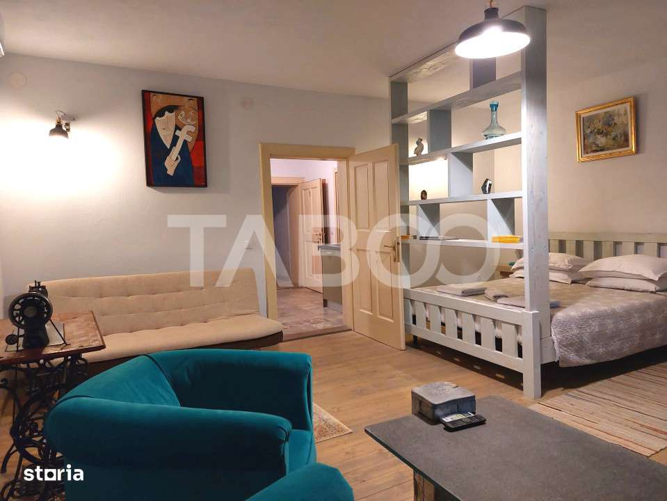 Studio de inchiriat la casa camera bucatarie baie langa Lidl Cisnadie - Imagine principală: 4/10