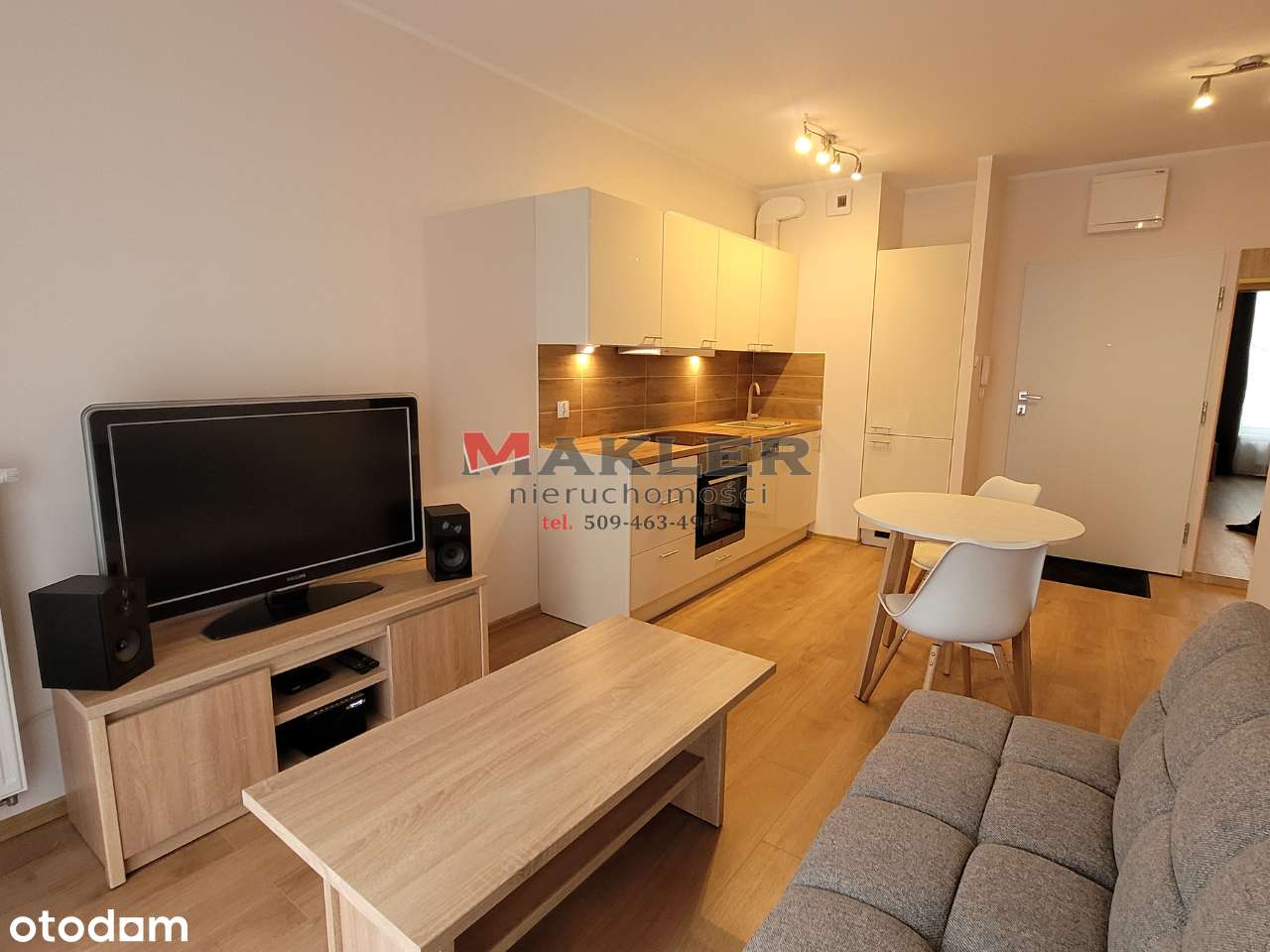 Centrum k. Galaxy 2-pokojowe, balkon, 2700zł plus opłaty,nowe budownic - Pełny obrazek: 5/16