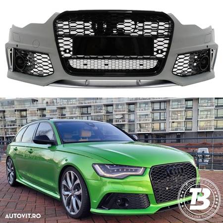 Bara Fata compatibila cu Audi A6 C7 4G Pre-Facelift RS6 Design - 1