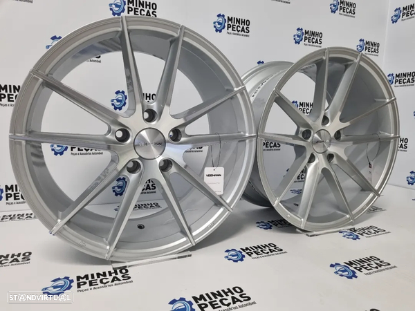 Jantes Veemann (V-FS25) em 18 Silver Machined (5x120) - 2